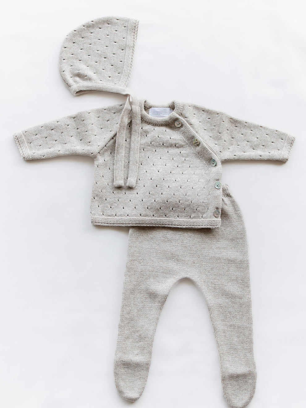Conjunto Tejido Dots of Love