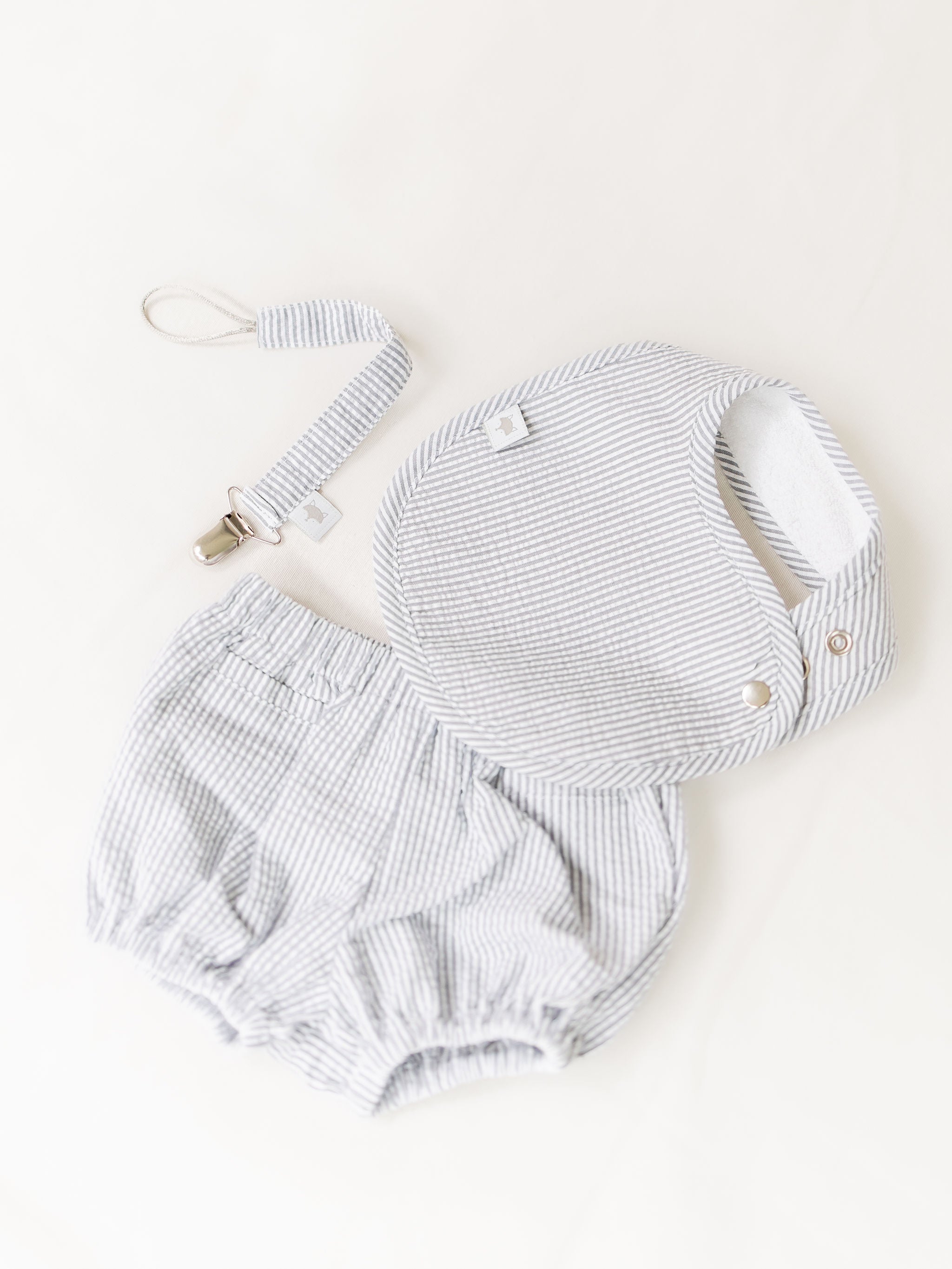 Conjunto Bloomer, Babero y Sujetador Matchy Matchy